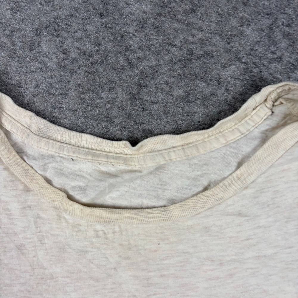 Polo‎ Ralph Lauren T-Shirt Mens XL Beige Heathered Pocket Old Money Golf Casual - Picture 3 of 11